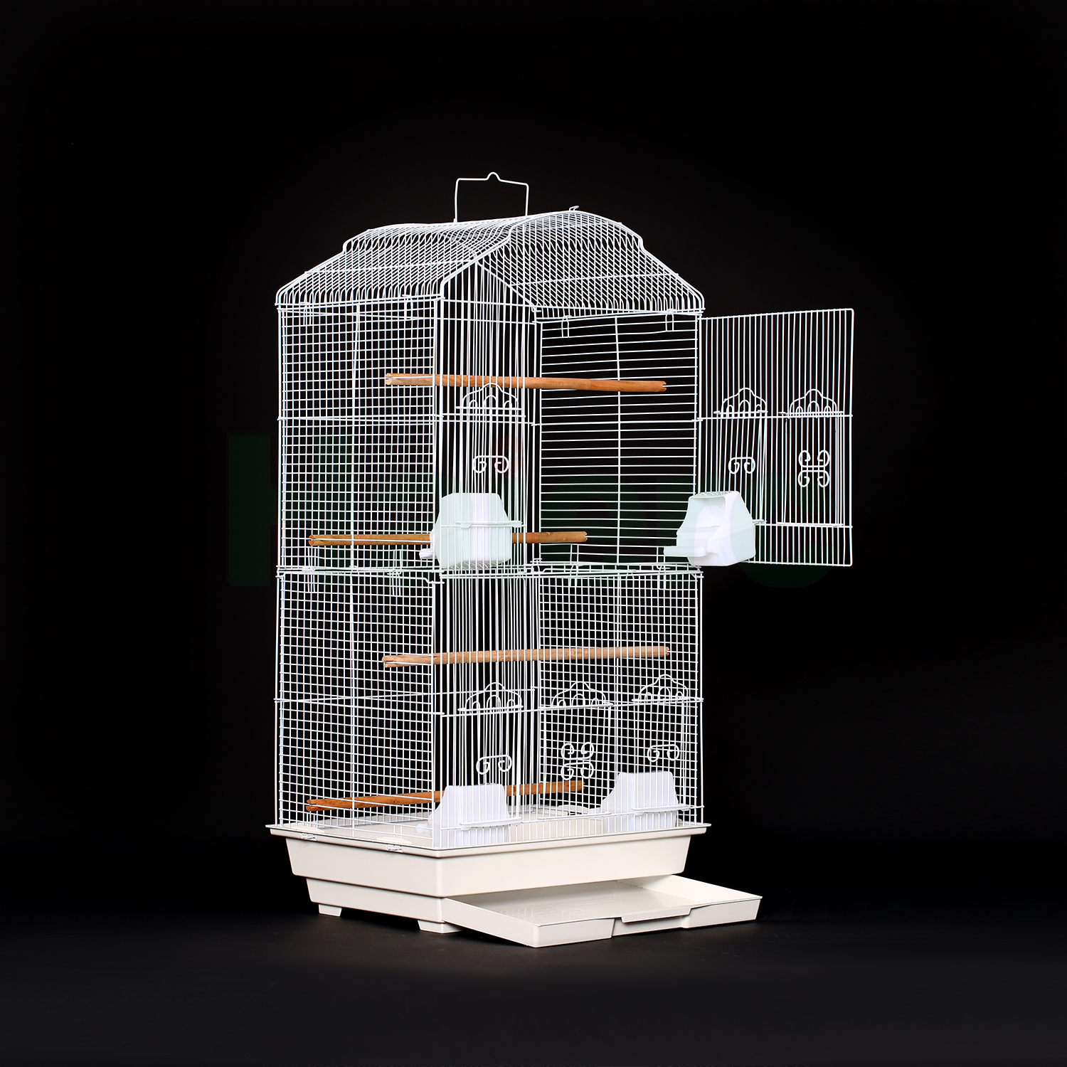 Haierc Wholesale Indoor Outdoor Metal Wire Mesh Cage Bird Breeding Cages Canary Parrot Pigeon Aviary